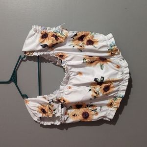 Sunflower Crop Top